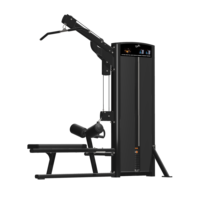 Équipement de gymnastique commerciale à double fonction, machine à tirer à faible rangée pour les jambes et le dos
