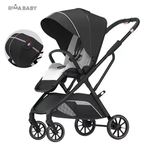 Atacado Dobrável Pram Carrinho De Bebê Fabricante 3 Em 1 Pushchair Baby Carriage Buggy Viagem Carrinho De Luxo Para O Bebê