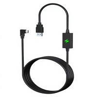 Câble VR Link de 5 mètres pour Meta Quest 2/3 Pico 4/3, câble de transfert de données à charge rapide 2A avec amplificateur de signal, câble de jeu VR PC