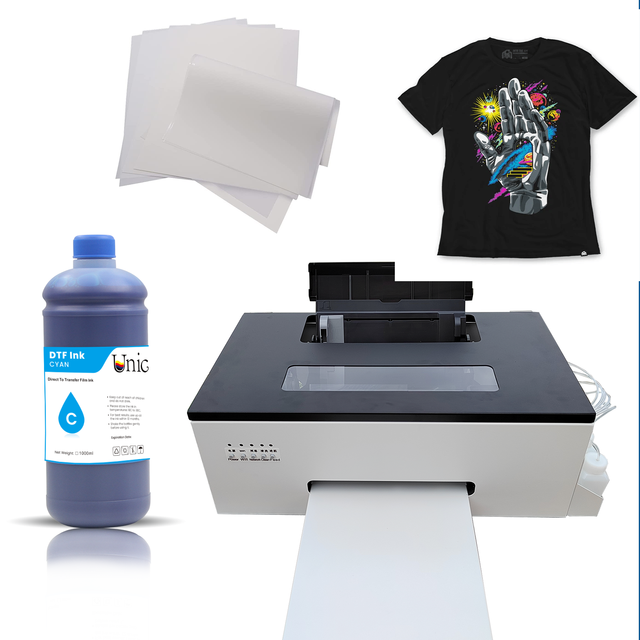 Unic Hot Sell A3 A4  30cm 60cm PET Film DTF Printers Machine  Direct to Film Printer