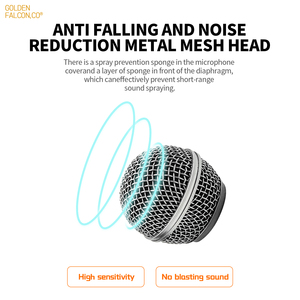 Micrófono de Karaoke Profesional de Alta Calidad, Dinámico, de Mano, con Cable, para KTV, Enseñanza y Canto - Product Image 4