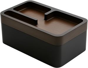 Commode <span class=keywords><strong>de</strong></span> chevet pour hommes, bureau, chambre, chargeur <span class=keywords><strong>de</strong></span> téléphone, fentes <span class=keywords><strong>de</strong></span> rangement, portefeuille, clés, poche, plateau <span class=keywords><strong>de</strong></span> <span class=keywords><strong>valet</strong></span> - Product Image 5