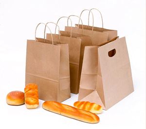 Bolsas de Regalo Personalizadas KM a Precio Razonable, Bolsas de Compras de Lujo Diarias, Bolsa de Papel Kraft Resistente para Minoristas - Product Image 1