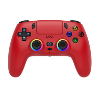 Manette de jeu sans fil GPD 5828RGB avec gyroscope six axes et microphone pour PS5 et PC