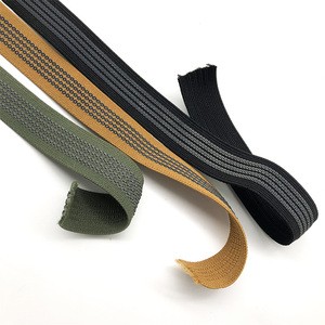 Buen precio Bandas elásticas antideslizantes negras Muchos tamaños Stock Vendaje elástico Correas Bolsas duraderas Ropa Cinta elástica - Product Image 4