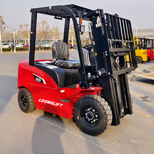 Nouveau chariot élévateur à fourche contrepoids à moteur diesel de 3,8 tonnes et 4 tonnes avec déplaceur latéral et certification CE - Product Image 4