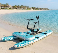 Vélo aquatique gonflable préféré pour 1 personne, vélo à pédales aquatique, bateau à pagaies pour loisirs en bord de mer, sièges pour enfants, vente en gros personnalisée