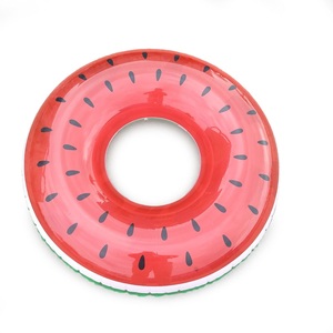 Flotador Inflable Ecológico de PVC con Forma de Sandía y Limón, Juguete Duradero para Piscina y Deportes Acuáticos, Tamaño 105cm para Niños y Adultos - Product Image 4