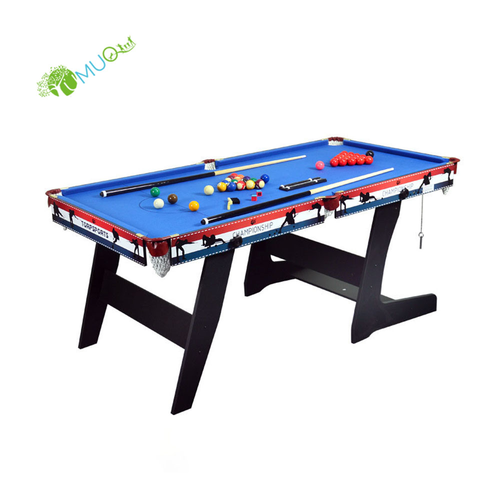 Складной бильярдный стол YumuQ 6 футов, профессиональные бильярдные столы для семейных комнатных игр для детей и взрослых