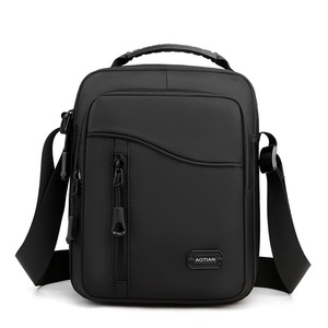 Sac à bandoulière unisexe de haute qualité en tissu Oxford imperméable, sac de poitrine décontracté, sac à main de voyage avec fermeture éclair - Product Image 4