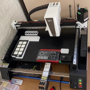 V5 PRO Độ chính xác cao Máy tính để bàn SMT chọn nơi Máy Ba tầm nhìn kép đầu 0.05mm 36 Feeder tự động vòi phun Changer LED lắp ráp - Product Image 2