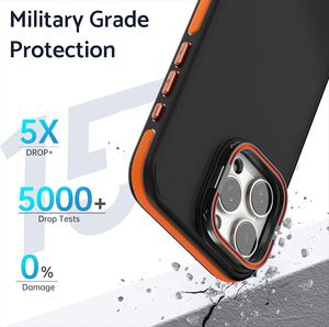 Funda Protectora para Teléfono Móvil <span class=keywords><strong>iPhone</strong></span> 17/16/15, Doble Color, TPU+PC, Antigolpes, con <span class=keywords><strong>Protector</strong></span> <span class=keywords><strong>de</strong></span> Cámara y Soporte, Nueva Aplicación 2025 - Product Image 2