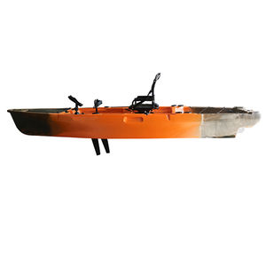 Kayak à pédales Vicking de 13 pieds avec <span class=keywords><strong>moteur</strong></span> <span class=keywords><strong>électrique</strong></span> monoplace 1 personne <span class=keywords><strong>canoë</strong></span> HDPE <span class=keywords><strong>pour</strong></span> les sports nautiques sur l'océan grand bateau certifié CE - Product Image 2