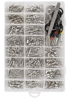 21011009925 M12 Connecteur d'alimentation automobile étanche en plastique, mâle, 23,2 mm, cosses de terminaison de câble