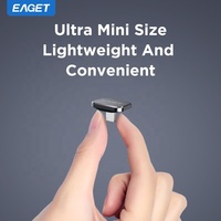 EAGET U8C Memoria USB para Auto, Venta al por Mayor, Regalo Corporativo, Pendrive, Mini Memoria USB, Llavero de Aleación de Zinc, Memoria USB de Lujo