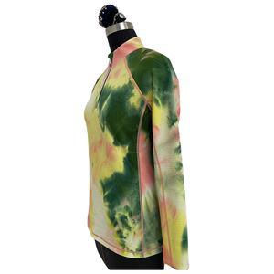 Camisas ecuestres premium para mujer, de manga larga, con media cremallera, para espectáculos ecuestres, fabricadas en fábrica, para horas de montar. - Product Image 1