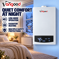 Chaudière murale combinée à condensation à prémélange total à faibles émissions de NOx pour système de chauffage résidentiel en Europe