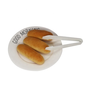 Kitchen <strong>Tongs</strong> Tea Party, Coffee Bar, White Serving Clip <strong>Plastic</strong> <strong>Mini</strong> Ice <strong>Tong</strong> - Product Image 3