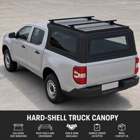 Hardtop pour pick-up avec plateforme de levage, capot de benne noir mat, vérins à gaz, qualité usine OEM