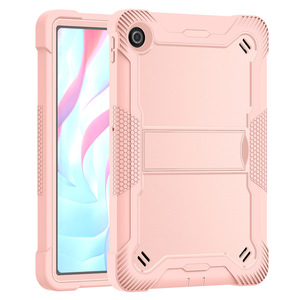 Funda híbrida para Lenovo <span class=keywords><strong>Tab</strong></span> M10 HD 2nd Gen 2020 10,1 pulgadas, cubierta de soporte de armadura resistente de 2. ª generación para niños, Funda de silicona para PC - Product Image 4