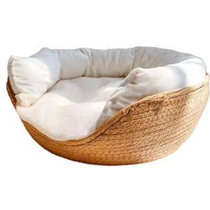 Cama Ortopédica de Felpa para Mascotas con Patrón Sólido, Calmante y Anti-Ansiedad, Lavable, Hexagonal, para Gatos Pequeños, Mejora en Invierno - Product Image 1