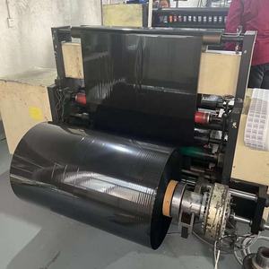 رقائق معدنية مرقّزة ساخنة 25 * M شريط ختم ساخن أسود أبيض أحمر لطابعة HP241B HP241 للتاريخ - Product Image 3