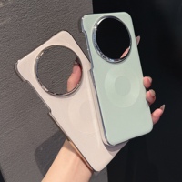 Nouveauté : Étui PC ultra-fin pour Huawei Mate 80 Pro Max, antichoc, anti-rayures, protection de l'objectif de l'appareil photo, charge magnétique