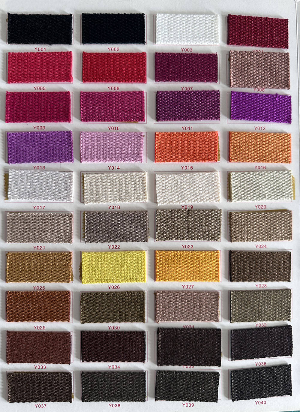 Couleur adaptée aux besoins du client