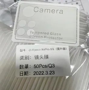 9H 0.2mm-0.3mm hard Rear Camera lens Tempered Glass screen protector for Xiaomi Poco X4 Pro 5G Global