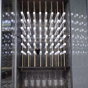 Casier à vin de luxe léger en alliage d'aluminium acrylique pour l'affichage et le stockage des restaurants de haute qualité et à bon prix - Product Image 5