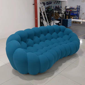 Juego <span class=keywords><strong>de</strong></span> muebles <span class=keywords><strong>de</strong></span> sofás <span class=keywords><strong>de</strong></span> 3 plazas comprimido moderno para sala <span class=keywords><strong>de</strong></span> estar Loveseat Canapé <span class=keywords><strong>De</strong></span> Salon Teddy Bubble Couch Sofá <span class=keywords><strong>de</strong></span> esquina Curvo - Product Image 6