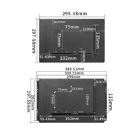 Moniteur industriel à écran tactile capacitif étanche à panneau avant plat de 11.6 pouces HD 1980*1080 moniteur à écran tactile Lcd