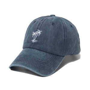 Chapeaux de soleil d'été pour la plage Noir Bourgogne Gris Marine Beige Palmier Brodé Denim Coton Lavé Casquette de Baseball Chapeaux pour Hommes Femmes - Product Image 1