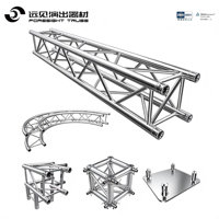 Estructura de escenario profesional para conciertos, truss cuadrado de aluminio de 290 mm con espiga F34, alta capacidad de carga, certificado CE para festivales de música