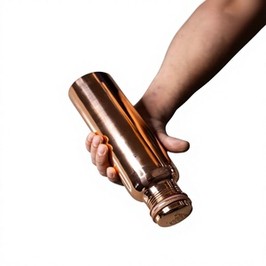 Affordable Real Copper Bottle For Drinking Household Office Use Drinkware Certified Copper Water Bottle With Lid Leakproof - Product Image 3
