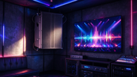 Sistem Audio Bar KTV GEHR K6 Speaker Sistem Audio Dengan Amplifier