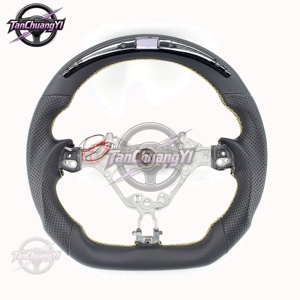 Volant de voiture en fibre de carbone avec LED, vente chaude, pour 86 Brz 2017-2019 - Product Image 1