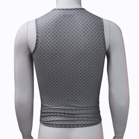 Maillot de cyclisme personnalisé sans manches pour homme – Sous-vêtement de vélo respirant à séchage rapide, personnalisable par sublimation – Fabricant