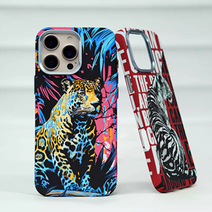 Casing HP Mewah Desainer Terinspirasi <span class=keywords><strong>Anime</strong></span> untuk 15 Pro Max 16 13 14 dengan Ring <span class=keywords><strong>Holder</strong></span> Magnetik Anti Guncangan Berlapis Frosting - Product Image 1