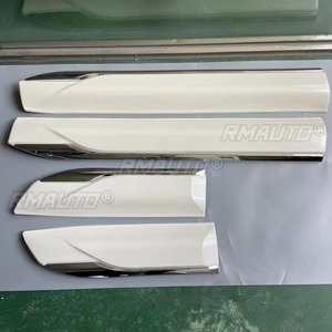 แถบกันชนรถยนต์ ABS แถบตกแต่งขอบประตูสำหรับ Toyota Land Cruiser LC300 2021-2023 ชุดแต่งรถยนต์ อุปกรณ์เสริมรถยนต์ - Product Image 3