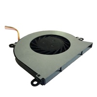 Ventilateur de refroidissement axial en aluminium ultra-fin, noir, pour processeur, pour ordinateur portable et boîtier d'ordinateur