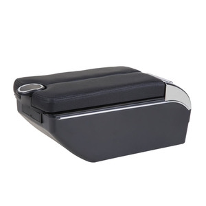 Vtear Bracciolo in ABS con USB e Portabicchieri per Renault <span class=keywords><strong>Sandero</strong></span> 2016-2018, Accessorio per Interni Auto Anteriore - Product Image 2