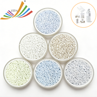 Masterbatch blanc haute opacité 65% TiO2, bonne dispersion pour film soufflé PE PP et extrusion de sacs plastiques par injection