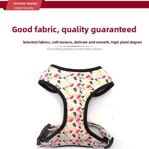 Correa para Perros Pequeños y Medianos con Estampado de Lazo, Bolsa para Excrementos, Arnés y Collar para Pasear Perros - Product Image 3