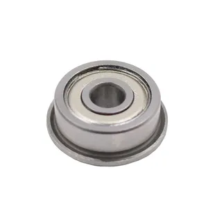 MTZC F606 Flanged Miniature Ball Bearing F606 ZZ Miniature Flange Deep Groove Ball Bearing F606ZZ 6*17*6MM