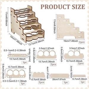 Органайзер для красок, стеллаж для хранения наборов, акриловый контейнер для красок, стеллаж для хранения кистей и красок - Product Image 3