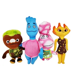 Wind and fire earth new creative crazy elemental city plush elemental plush toys wholesale