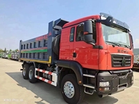 Camion à benne basculante miniature Sinotruck Howo 371 6x4 chinois, camion à benne basculante Canter 371