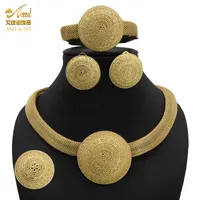 Brazilian Gold Plated Juwellery Jewelry Set