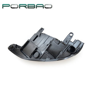 PORBAO para <span class=keywords><strong>SEAT</strong></span>/<span class=keywords><strong>IBIZA</strong></span> 2012-2017 años accesorios <span class=keywords><strong>de</strong></span> coche plástico transparente HID faro pantalla lámpara carcasa - Product Image 4